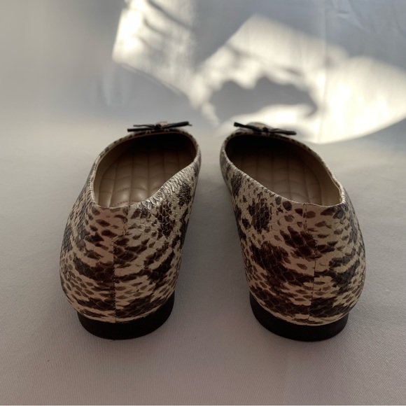 Coach Annabel Snakeskin Ballet Flats - Picture 10 of 11